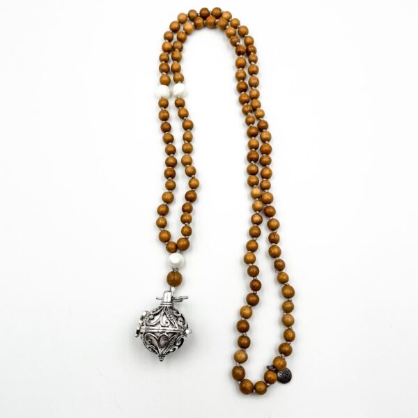 Kalesi's Duft und Klang Mala IN SILBER